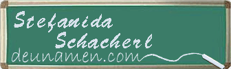 Stefanida Schacherl Visitenkarte
